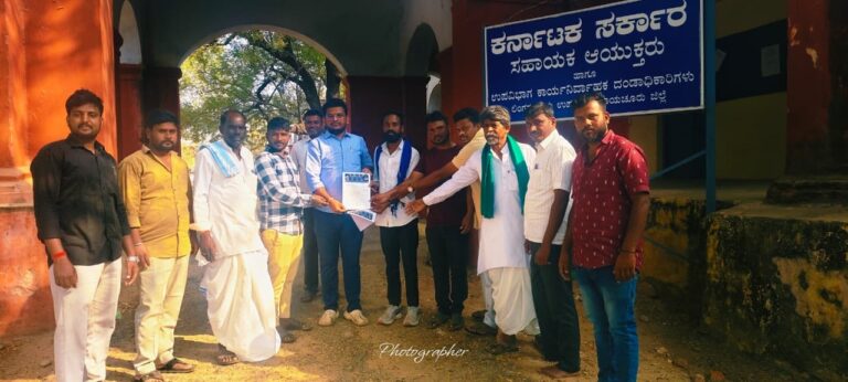 ಅಕ್ರಮ ಮದ್ಯ ಮಾರಾಟ ಆರೋಪಅಬಕಾರಿ ಅಧಿಕಾರಿಯ ಅಮಾನತುಗೆ ಒತ್ತಾಯ.