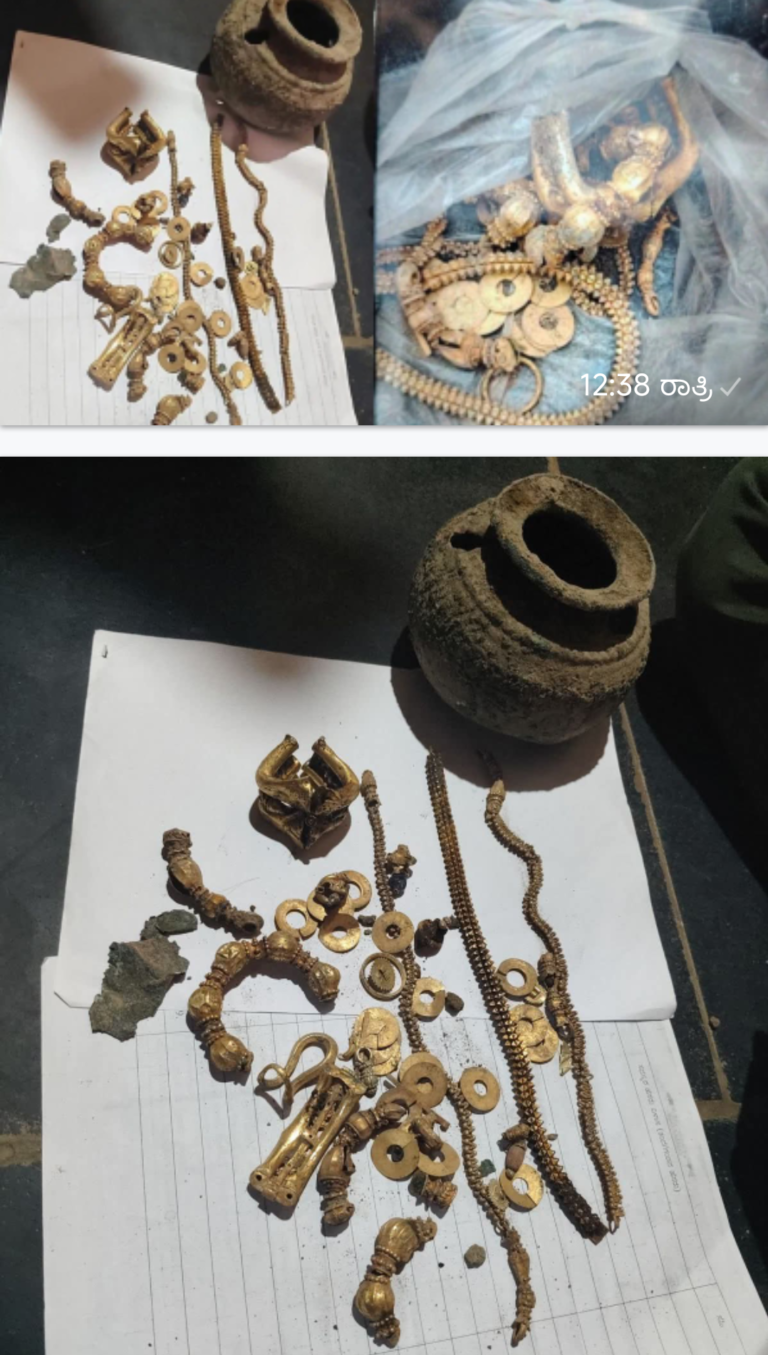 ಗದಗಿನ ಲಕ್ಕುಂಡಿ ಗ್ರಾಮದಲ್ಲಿ ಚಿನ್ನದ ನಿಧಿ….