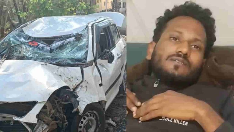 ಪ್ರೇಯಸಿಯನ್ನು ಮದುವೆಯಾಗಲು ಕರೆದೊಯ್ಯುತ್ತಿದ್ದ ವೇಳೆ ಕಾರು ಪಲ್ಟಿ; ದಾರಿ ಮಧ್ಯೆ ಯುವಕನನ್ನು ಬಿಟ್ಟು ಯುವತಿ ಪರಾರಿ….