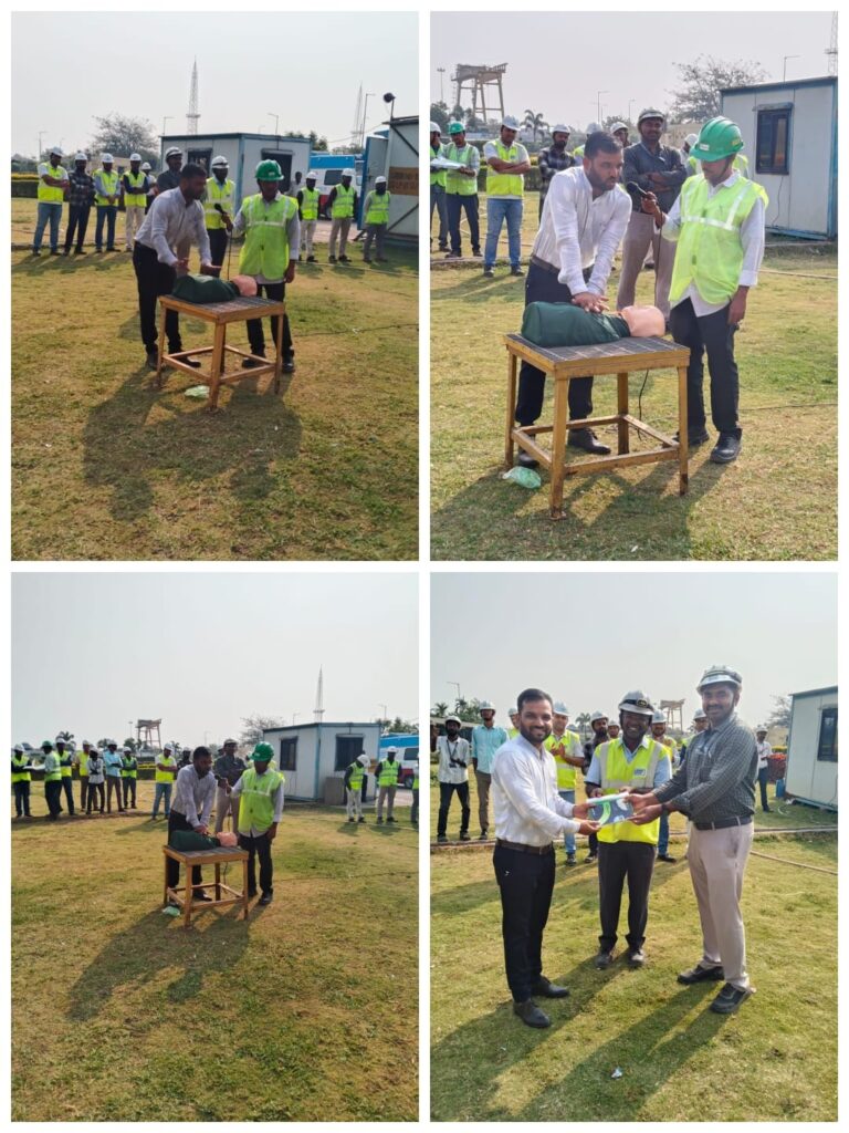 ಎನ್‌ಟಿಪಿಸಿ ಕುಡಗಿಯಲ್ಲಿ ತಾಂತ್ರಿಕ ಸಿಬ್ಬಂದಿಗಾಗಿ ಡಾ. ಅಶೋಕ ಖಾನಾಪುರ ಅವರಿಂದ ಜೀವ ರಕ್ಷಕ ‘ಸಿಪಿಆರ್’ ತರಬೇತಿ