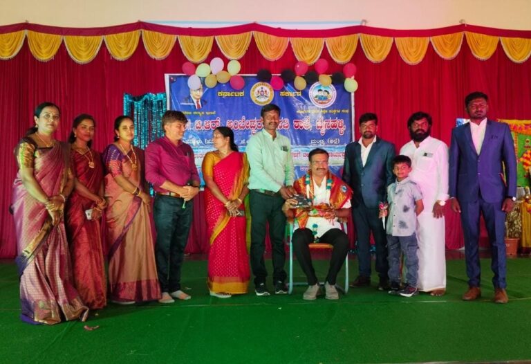 ಮನುಷ್ಯನ ಉಜ್ವಲ ಭವಿಷ್ಯ ಶಿಕ್ಷಣದಿಂದ ಮಾತ್ರ ಸಾಧ್ಯ: ಸಮಾಜ ಸೇವಕ ಆರ್ ಟಿ ಓ ಮಲ್ಲಿಕಾರ್ಜುನ್