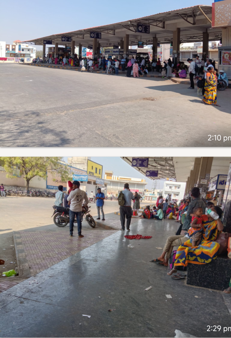 ದೇವರ ಹಿಪ್ಪರಗಿ ಬಸ್ ನಿಲ್ದಾಣ: ಅವ್ಯವಸ್ಥೆಯ ಆಗರ, ಪ್ರಯಾಣಿಕರ ಹೈರಾಣು