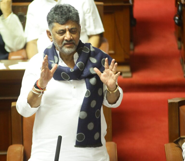 ಕೃಷ್ಣಾ ಮೇಲ್ದಂಡೆ ಯೋಜನೆ ಅಧಿಸೂಚನೆ ಹೊರಡಿಸುವ ಬಗ್ಗೆ ಬಿಜೆಪಿಯವರು ಧ್ವನಿ ಎತ್ತುತ್ತಿಲ್ಲ: ಡಿಸಿಎಂ ಡಿ.ಕೆ. ಶಿವಕುಮಾರ್