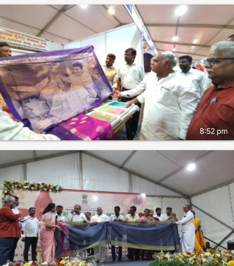 ಯಶವಂತಪುರದಲ್ಲಿ ಟೆಕ್ಸ್‌ಟೈಲ್‌ ಮಾರ್ಕೆಟ್‌: ಮುಖ್ಯಮಂತ್ರಿಗಳೊಂದಿಗೆ ಜೊತೆ ಚರ್ಚಿಸಿ ಶೀಘ್ರ ಶಂಕುಸ್ಥಾಪನೆ: ಜವಳಿ ಸಚಿವ ಶಿವಾನಂದ ಪಾಟೀಲ ಭರವಸೆ