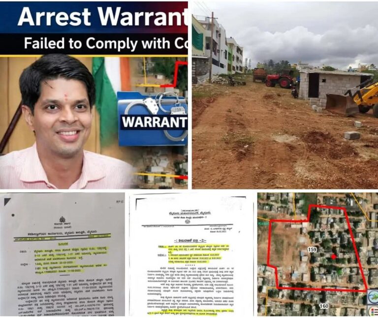 ಕೋರ್ಟ್ ಆದೇಶ ಪಾಲಿಸದ : ಮೈಸೂರು ಡಿಸಿ ಬಂಧನಕ್ಕೆ ವಾರೆಂಟ್..!