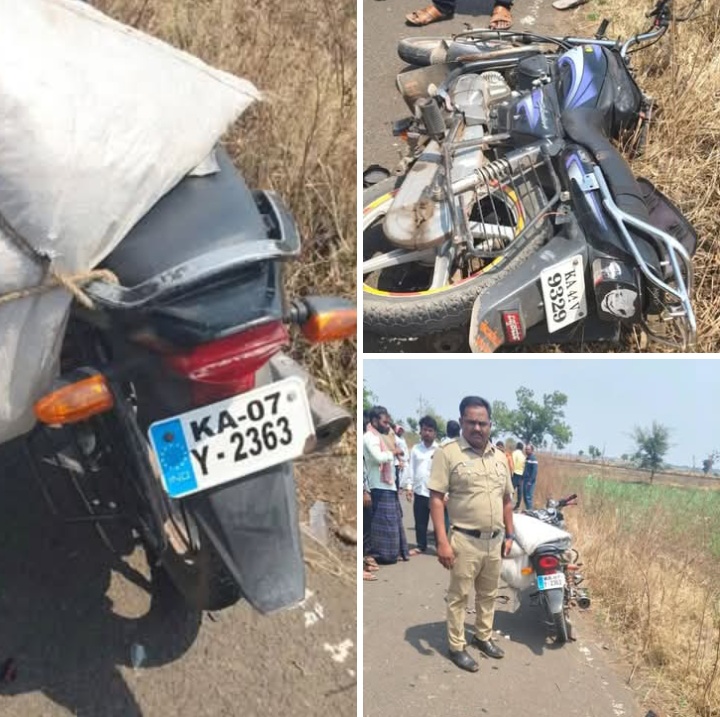 ಬೈಕ್ ಅಪಘಾತಕ್ಕೆ ಕ್ಷಿಪ್ರ ಸ್ಪಂದನೆ: 112 ಸಿಬ್ಬಂದಿಯಿಂದ ಗಾಯಾಳುಗಳಿಗೆ ಜೀವ ರಕ್ಷಣೆ