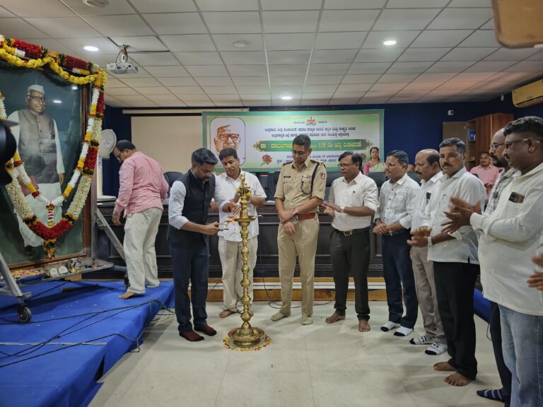 ಡಾ. ಬಾಬು ಜಗಜೀವನರಾಮ್ ಅವರ ಸಮಾನತೆಯ ಸಂದೇಶ ಪಾಲಿಸಲಿ: ಡಾ. ದಿಲೀಷ್ ಶಶಿ