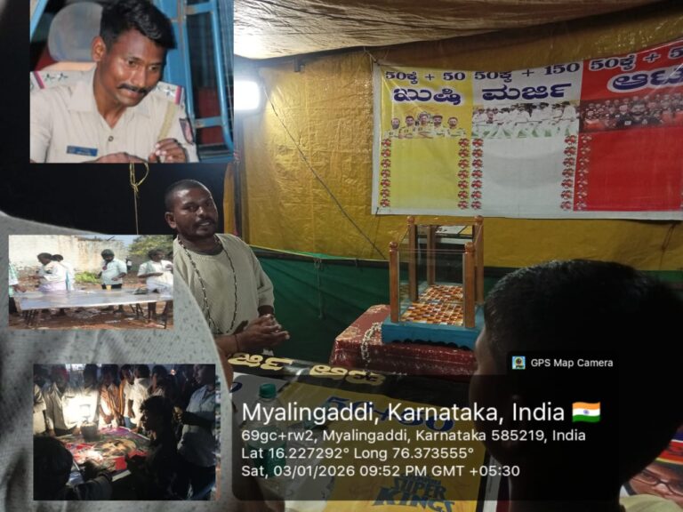ಪೊಲೀಸ್ ಇಲಾಖೆಯ ಕಣ್ಣೆದುರೇ ಅಕ್ರಮಗಳ ಜಾತ್ರೆ! ನಾರಾಯಣಪುರ ಪಿಎಸ್‌ಐ ಮೇಲೆ ಭ್ರಷ್ಟಾಚಾರದ ಆರೋಪ : ಸಾಕ್ಷ್ಯಗಳಿದ್ದರೂ ಕ್ರಮವಿಲ್ಲವೇಕೆ?