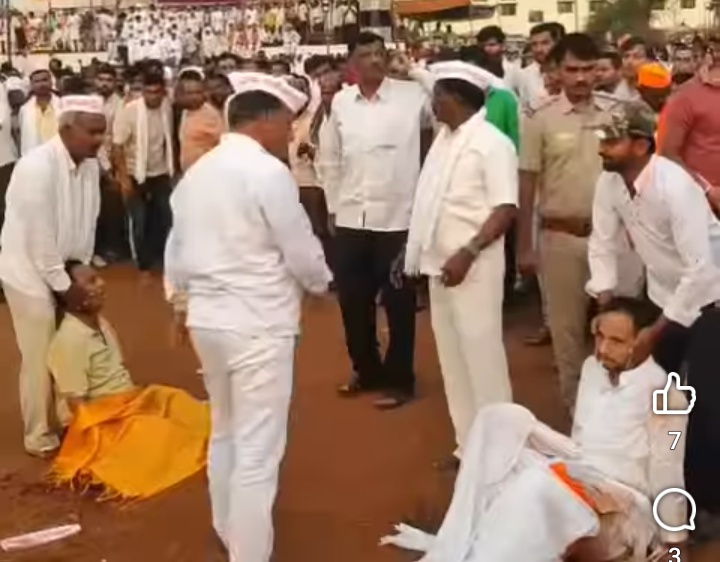 ಹರಹರ ಮಹಾದೇವ ಘೋಷಣೆಯ ನಡುವೆ ಹರಿದ ರಕ್ತದ ಕಲೆ: ಬಸವಣ್ಣನ ರಥೋತ್ಸವದಲ್ಲಿ ರಕ್ಕಸ ಸಂಭ್ರಮ!