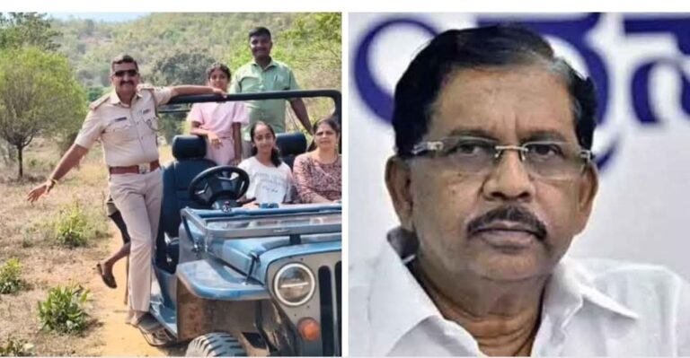 ಬಂಡೀಪುರ ನಿರ್ಬಂಧಿತ ವಲಯದಲ್ಲಿ ಇನ್‌ಸ್ಪೆಕ್ಟರ್ ಬಿಂದಾಸ್ ಸವಾರಿ: ನಿಯಮ ಗಾಳಿಗೆ ತೂರಿದ ಪೊಲೀಸ್ ಅಧಿಕಾರಿ ವಿರುದ್ಧ ಆಕ್ರೋಶ