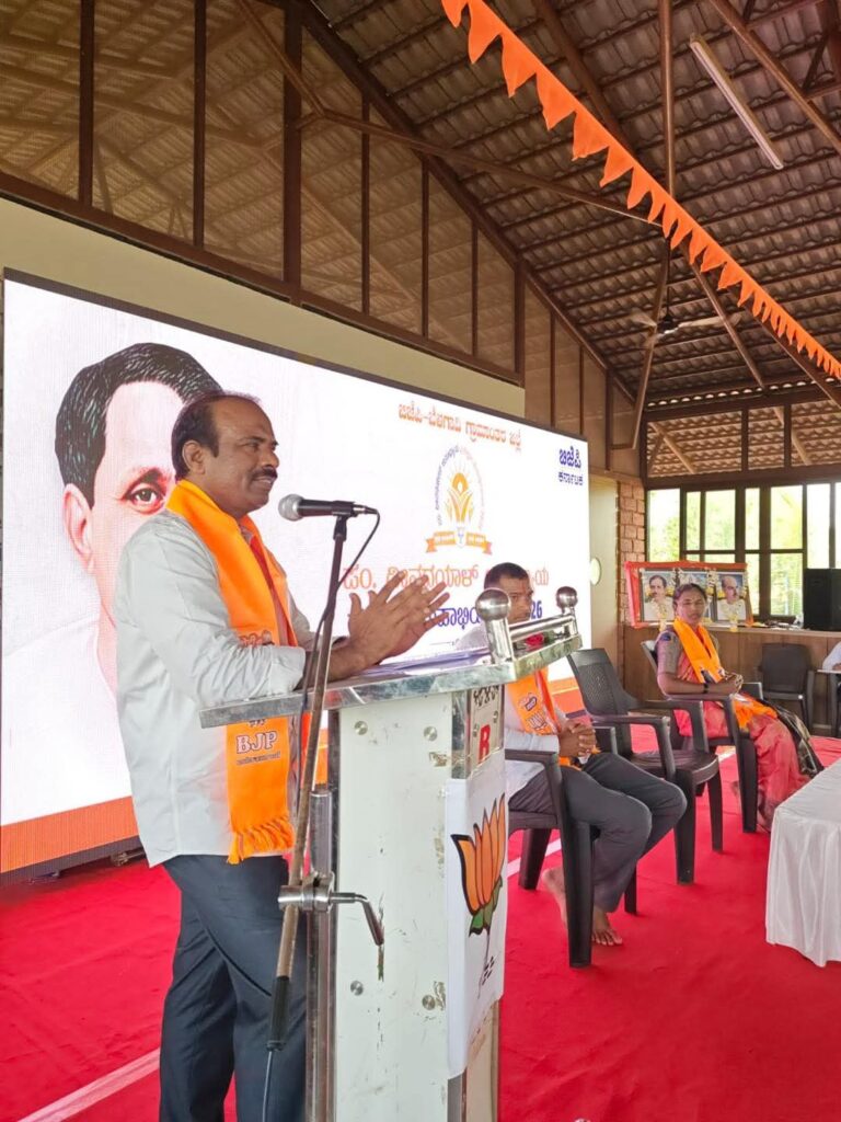ಕೈವಲ್ಲಿ ಆಶ್ರಮದಲ್ಲಿ ಜಿಲ್ಲಾ ಮಟ್ಟದ ಪ್ರಶಿಕ್ಷಣ ವರ್ಗ ಉದ್ಘಾಟನೆ: ಮತಗಟ್ಟೆ ಬಲವರ್ಧನೆಗೆ ಎನ್. ರವಿ ಕುಮಾರ್ ಕರೆ