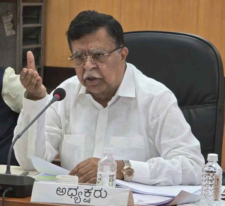 ಇಂಧನ ಇಲಾಖೆಯ ಬಾಕಿ ಭರವಸೆಗಳ ಜಾರಿ ಕುರಿತು ಭರವಸೆ ಸಮಿತಿಯಿಂದ ಪರಿಶೀಲನೆ: ಶೀಘ್ರ ಅನುಷ್ಠಾನಕ್ಕೆ ಸಚಿವ ಕೆ.ಎನ್. ರಾಜಣ್ಣ ಸೂಚನೆ