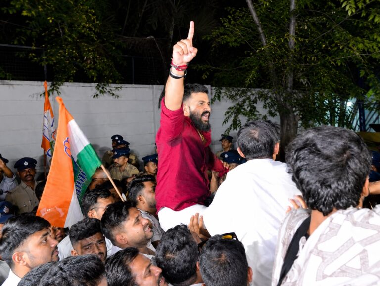 ಮೋದಿ, ಅಮಿತ್ ಷಾ, ಧರ್ಮೇಂದ್ರ ಪ್ರಧಾನ್ ರಾಜೀನಾಮೆ ನೀಡಬೇಕು: ಎಚ್.ಎಸ್.ಮಂಜುನಾಥ್ ಗೌಡ