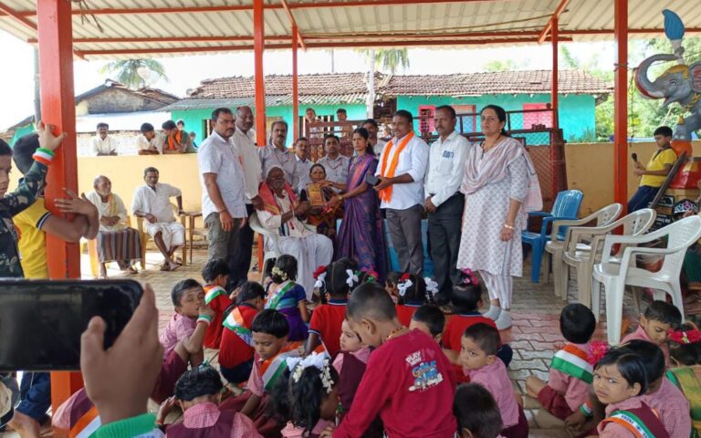 ಸಾಲಗಾಂವ ಸರ್ಕಾರಿ ಶಾಲೆಯಲ್ಲಿ ಎಂಬತ್ತನೇ ಸ್ವಾತಂತ್ರ್ಯೋತ್ಸವ ಸಂಭ್ರಮ