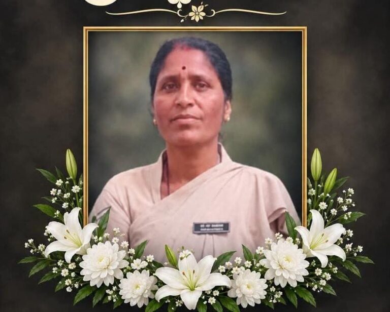 ಅಶೋಕ ನಗರ ಪೊಲೀಸ್ ಠಾಣೆಯ ಸಿಬ್ಬಂದಿ ಶರಣಮ್ಮ ನಿಧನ: ಕಲಬುರಗಿ ನಗರ ಪೊಲೀಸ್ ಆಯುಕ್ತಾಲಯದಿಂದ ಸಂತಾಪ