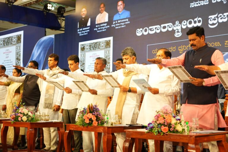 ಅಂಬೇಡ್ಕರ್‌ ಆಶಯಗಳ ಸಾಕಾರವೇ ಪ್ರಜಾಪ್ರಭುತ್ವಕ್ಕೆ ನಿಜವಾದ ಗೌರವ: ಸಚಿವ ಶಿವರಾಜ್ ತಂಗಡಗಿ